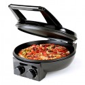 Appareil à pizza Ø 32 cm / Toaster COOKSCLUB KS-307 Silver 1500W