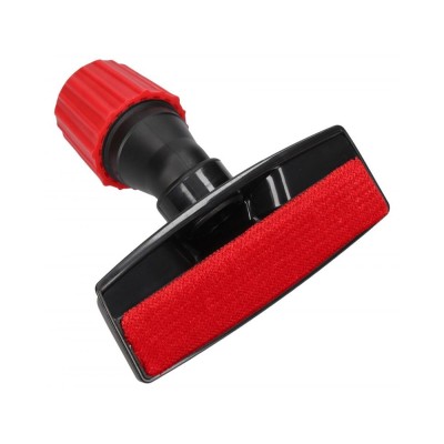 Brosse universelle Poils Chien & Chat - Embout vissable Ø 30-37 mm COM 1000805 Noir, Rouge