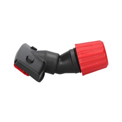 Brosse universelle Poils Chien & Chat - Embout vissable Ø 30-37 mm COM 1000805 Noir, Rouge