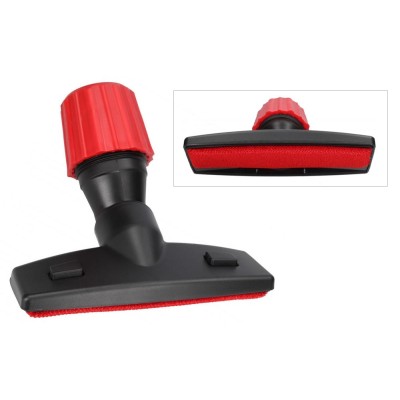 Brosse universelle Poils Chien & Chat - Embout vissable Ø 30-37 mm COM 1000805 Noir, Rouge