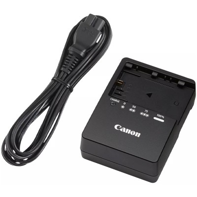 Chargeur de batterie CANON LC-E6E Origine constructeur Noir