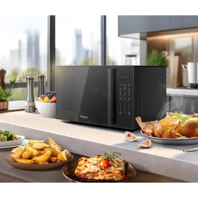 Micro-ondes / Grill 29L HISENSE H29MOBS9HG Noir 900W