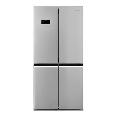 Réfrigérateur 4 Portes 487L No Frost SHARP SJFA25IHXI Inox F