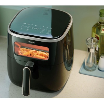 Friteuse Airfryer 3000 Series XL 5,6L PHILIPS HD9257/80 Noir 1700W