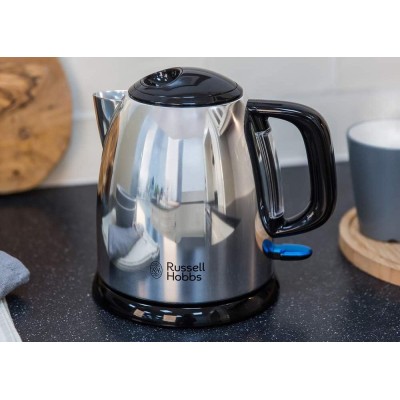 Bouilloire 1L VICTORY RUSSELL HOBBS 24990-70 Inox, Noir 2200W