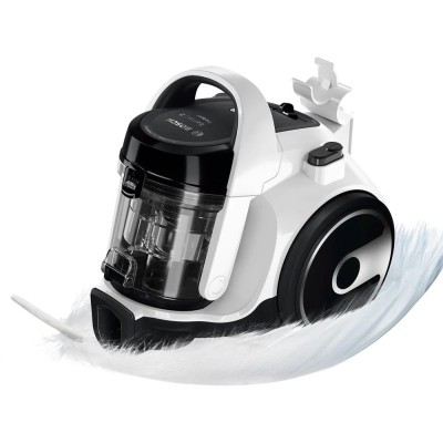 Aspirateur sans sac 1,5L BOSCH BGS05A322 SÉRIE 2 Blanc, Noir 700W