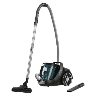 Aspirateur sans sac 2,5L ROWENTA RO7212EA SILENCE FORCE CYCLONIC Blanc, Bleu 550W