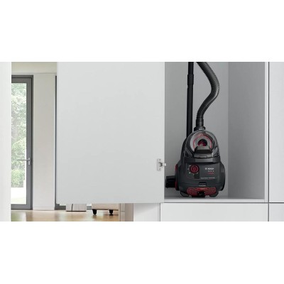 Aspirateur sans sac 2L BOSCH BGS21POW2 ProPower Noir, Rouge 750W