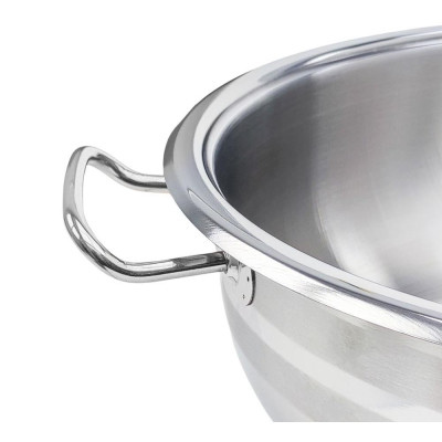 Marmite Inox Basse Ø 32 cm ROYAL R274 Tous feux