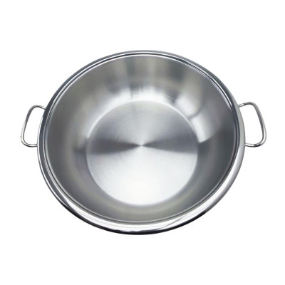 Marmite Inox Basse Ø 34 cm ROYAL R275 Tous feux