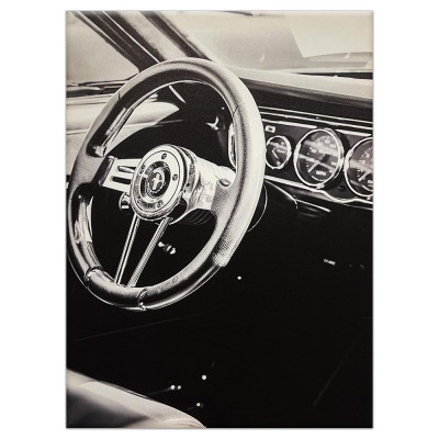 Tableau Volant Voiture Mustang 50X70CM TAB-V04