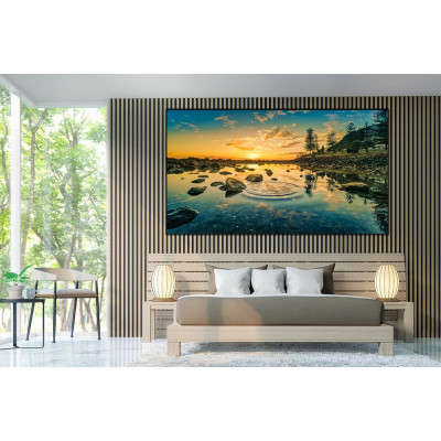 Tableau Paysage Coucher Soleil 90X60CM TAB-PCS08