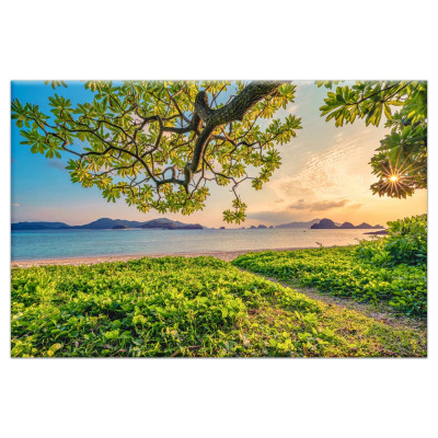 Tableau Paysage Tropical 90X60CM TAB-PY02